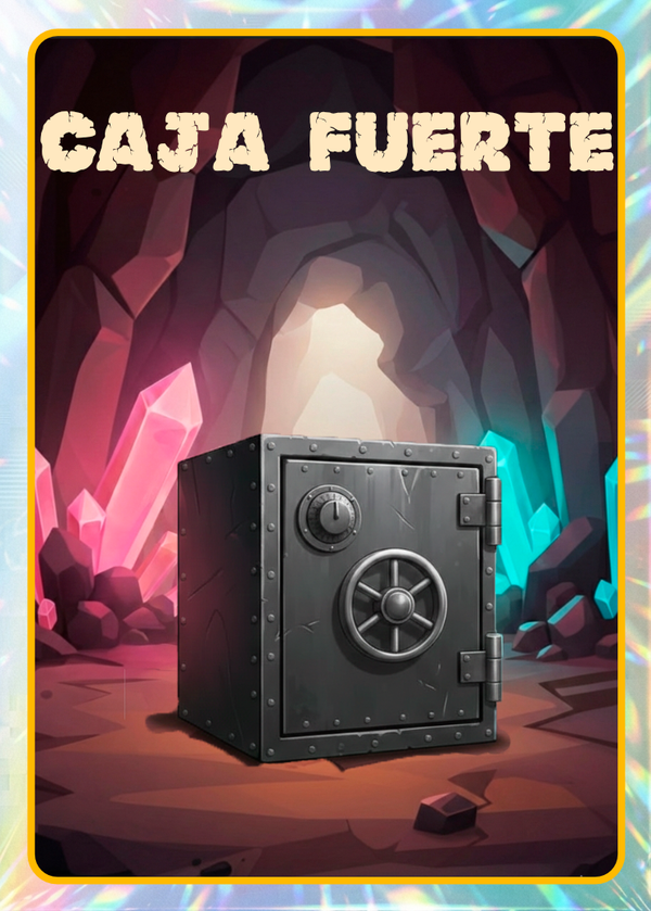 Carta de Caja Fuerte del juego La Mina